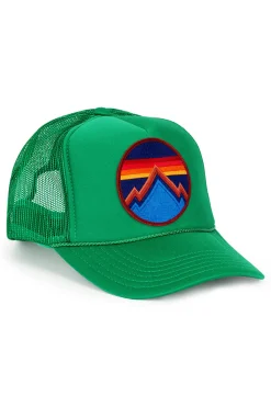 Kid's Trucker Hats | Aviator Nation ALL SEASONS CIRCLE - KIDS VINTAGE FOAM TRUCKER KIDSVINTAGEFOAMTRUCKER