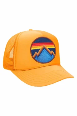 Kid's Trucker Hats | Aviator Nation ALL SEASONS CIRCLE - KIDS VINTAGE FOAM TRUCKER KIDSVINTAGEFOAMTRUCKER
