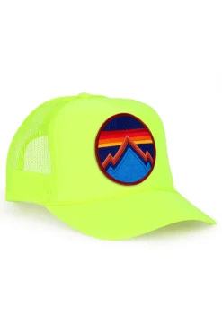 Trucker Hats | Trucker Hats | Aviator Nation ALL SEASONS CIRCLE TRUCKER HAT OneSize/JADE