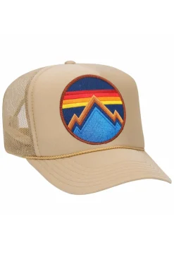 Trucker Hats | Trucker Hats | Aviator Nation ALL SEASONS CIRCLE TRUCKER HAT OneSize/JADE