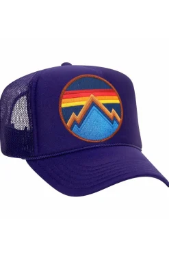 Trucker Hats | Trucker Hats | Aviator Nation ALL SEASONS CIRCLE TRUCKER HAT OneSize/JADE