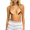 Shorts | Aviator Nation AVIATOR BOLT LOUNGER SHORTS - WHITE // USA WHITE//USA