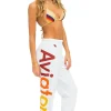 Sweatpants | Aviator Nation 2 SWEATPANTS - WHITE
