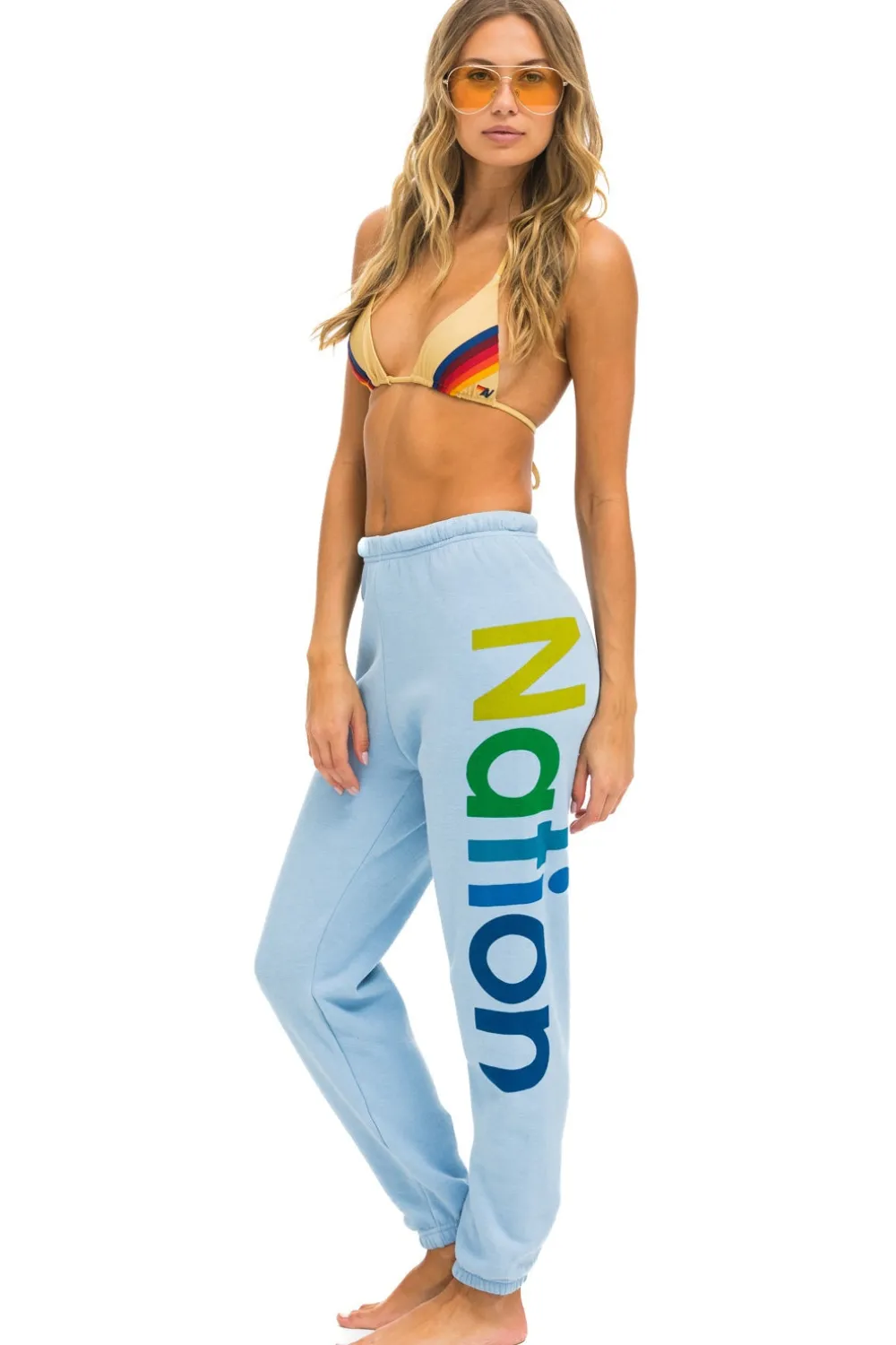 Sweatpants | Aviator Nation 2 SWEATPANTS - ICE