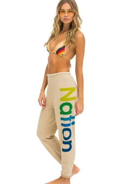 Sweatpants | Aviator Nation 2 SWEATPANTS - SAND