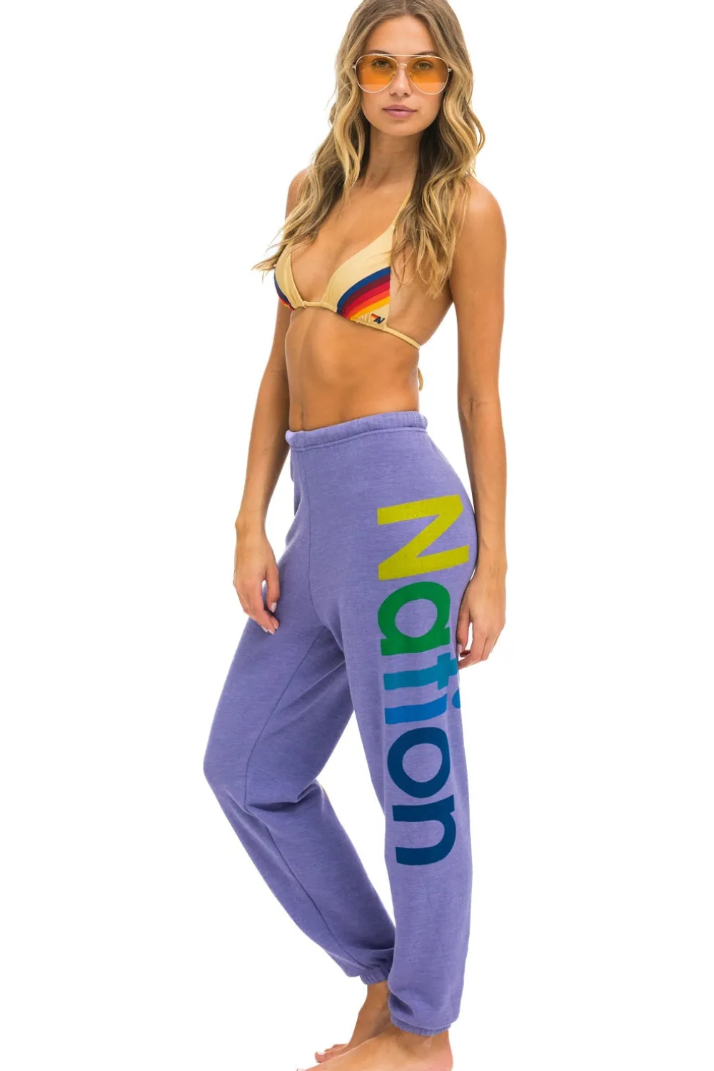 Sweatpants | Aviator Nation 2 SWEATPANTS - LAVENDER