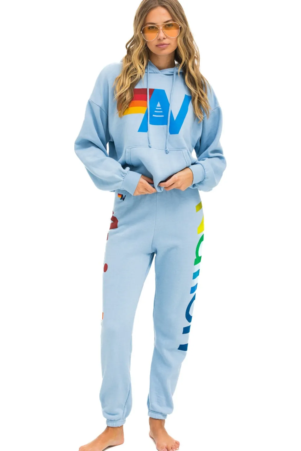 Sweatpants | Aviator Nation 2 SWEATPANTS - ICE