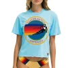 Boyfriend Tees | Aviator Nation ASPEN BOYFRIEND TEE - SKY