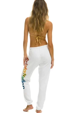 Sweatpants | Aviator Nation ASPEN SWEATPANTS - WHITE