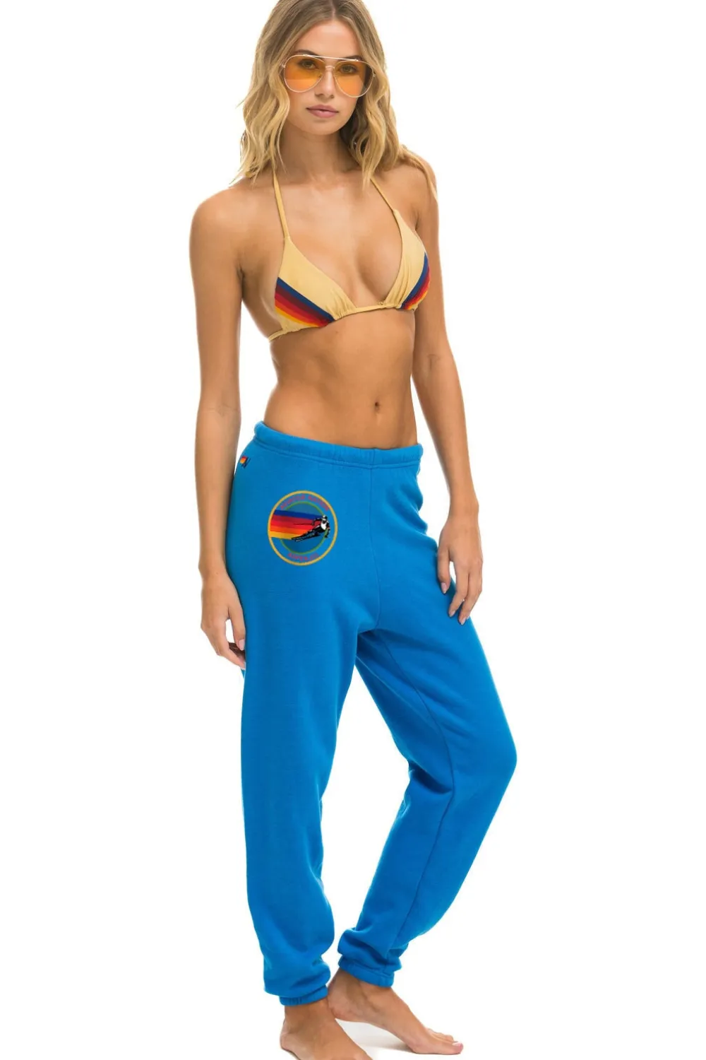 Sweatpants | Aviator Nation ASPEN SWEATPANTS - OCEAN