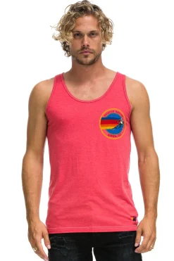 Tanks | Aviator Nation ASPEN TANK - NEON RED NEONRED