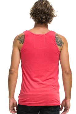 Tanks | Aviator Nation ASPEN TANK - NEON RED NEONRED