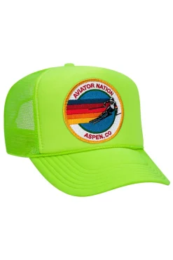 Trucker Hats | Trucker Hats | Aviator Nation ASPEN TRUCKER HAT