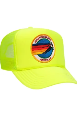 Trucker Hats | Trucker Hats | Aviator Nation ASPEN TRUCKER HAT