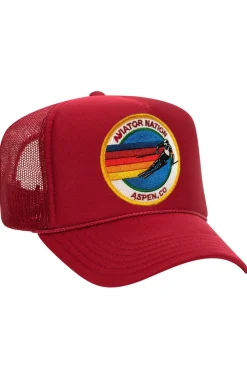 Trucker Hats | Trucker Hats | Aviator Nation ASPEN TRUCKER HAT
