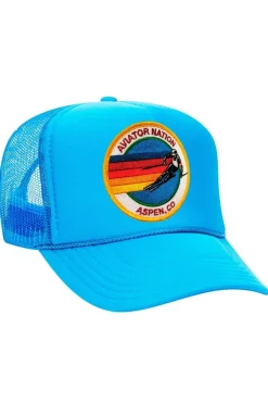 Trucker Hats | Trucker Hats | Aviator Nation ASPEN TRUCKER HAT