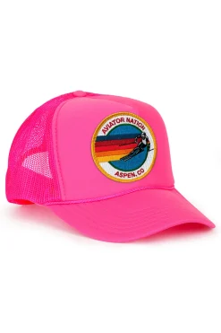 Trucker Hats | Trucker Hats | Aviator Nation ASPEN TRUCKER HAT