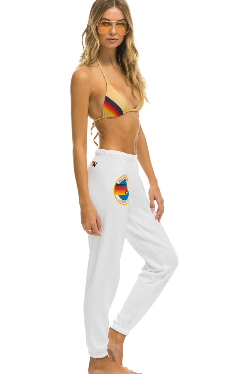 Sweatpants | Aviator Nation AUSTIN SWEATPANTS - WHITE
