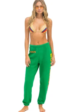 Collab Merchandise | Collab Merchandise | Aviator Nation BOTTLEROCK 2024 SWEATPANTS - KELLY GREEN KELLYGREEN