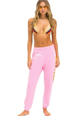 Collab Merchandise | Collab Merchandise | Aviator Nation BOTTLEROCK 2024 SWEATPANTS - NEON PINK NEONPINK