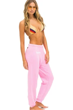 Collab Merchandise | Collab Merchandise | Aviator Nation BOTTLEROCK 2024 SWEATPANTS - NEON PINK NEONPINK
