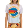 Boyfriend Tees | Tees | Aviator Nation BOYFRIEND TEE - TIE DYE BUBBLEGUM TIEDYEBUBBLEGUM