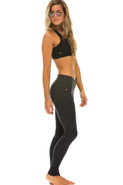 Activewear | Activewear | Aviator Nation FULL LENGTH LEGGINGS - CHARCOAL