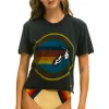 Boyfriend Tees | Aviator Nation HAIGHT ASHBURY BOYFRIEND TEE - CHARCOAL