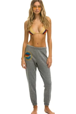 Sweatpants | Aviator Nation HAIGHT ASHBURY SWEATPANTS - HEATHER GREY HEATHERGREY