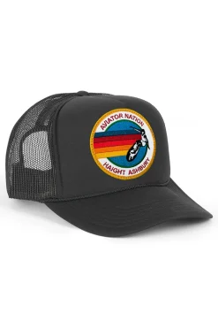 Trucker Hats | Trucker Hats | Aviator Nation HAIGHT ASHBURY TRUCKER HAT sick!Allofourproductsgothroughanintensebreaking-downprocessthatgivesthemavintagefeelyou'lllovebecauseit'sbrokeninfromdayoneofwearingit.Allofourhatsareadjustable!