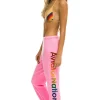 Sweatpants | Aviator Nation HAIGHT ASHBURY SWEATPANTS - NEON PINK NEONPINK