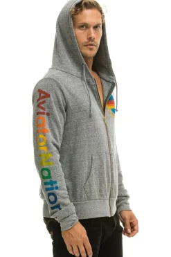Hoodies | Hoodies | Aviator Nation HOODIE - HEATHER GREY HEATHERGREY