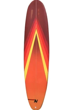 Surfboards | Surfboards | Aviator Nation HYRBID BOARD - RED & ORANGE RED&ORANGE