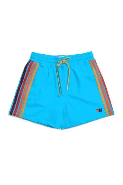 Kid's Shorts | Kid's Swim | Aviator Nation KIDS FLEX BOARD SHORTS - NEON BLUE NEONBLUE