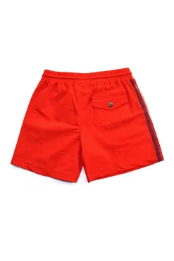 Kid's Swim | Kid's Shorts | Aviator Nation KIDS FLEX BOARD SHORTS - RED