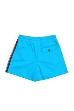 Kid's Shorts | Kid's Swim | Aviator Nation KIDS FLEX BOARD SHORTS - NEON BLUE NEONBLUE