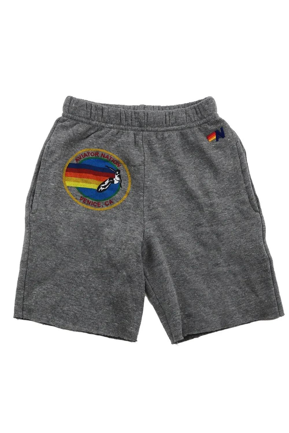 Kid's Shorts | Aviator Nation KIDS SWEATSHORTS - HEATHER GREY HEATHERGREY