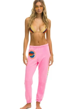 Sweatpants | Aviator Nation LA JOLLA SWEATPANTS - NEON PINK NEONPINK