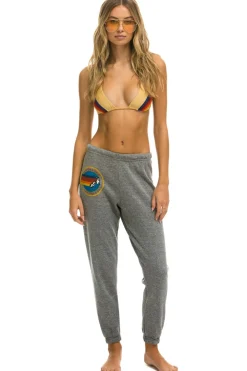 Sweatpants | Aviator Nation LA JOLLA SWEATPANTS - HEATHER GREY HEATHERGREY