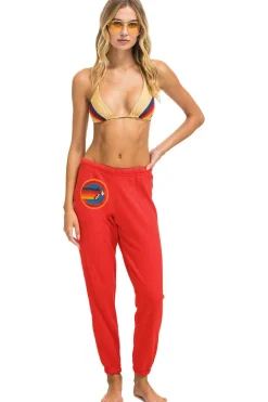Sweatpants | Aviator Nation LA JOLLA SWEATPANTS - RED