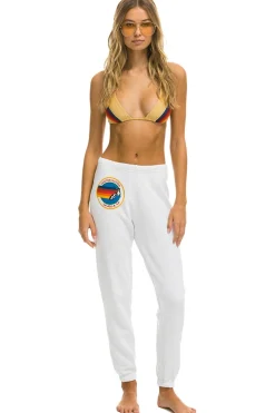 Sweatpants | Aviator Nation LA JOLLA SWEATPANTS - WHITE