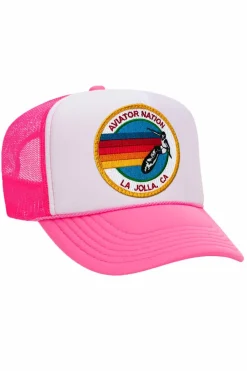 Trucker Hats | Trucker Hats | Aviator Nation LA JOLLA TRUCKER HAT