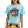 Boyfriend Tees | Aviator Nation LAGUNA BEACH BOYFRIEND TEE - SKY