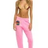 Sweatpants | Aviator Nation LAGUNA BEACH SWEATPANTS - NEON PINK NEONPINK