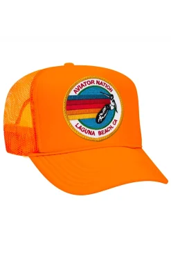Trucker Hats | Trucker Hats | Aviator Nation LAGUNA BEACH TRUCKER HAT