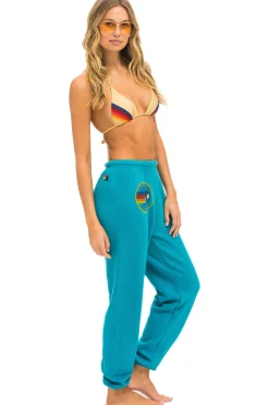 Sweatpants | Aviator Nation LAGUNA BEACH SWEATPANTS - TEAL