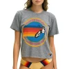 Boyfriend Tees | Aviator Nation LAS VEGAS BOYFRIEND TEE - HEATHER GREY HEATHERGREY