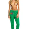 Sweatpants | Aviator Nation MALIBU SWEATPANTS - KELLY GREEN KELLYGREEN