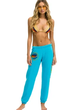 Sweatpants | Aviator Nation MALIBU SWEATPANT - NEON BLUE NEONBLUE