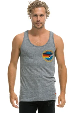 Tanks | Aviator Nation MALIBU TANK - HEATHER GREY HEATHERGREY
